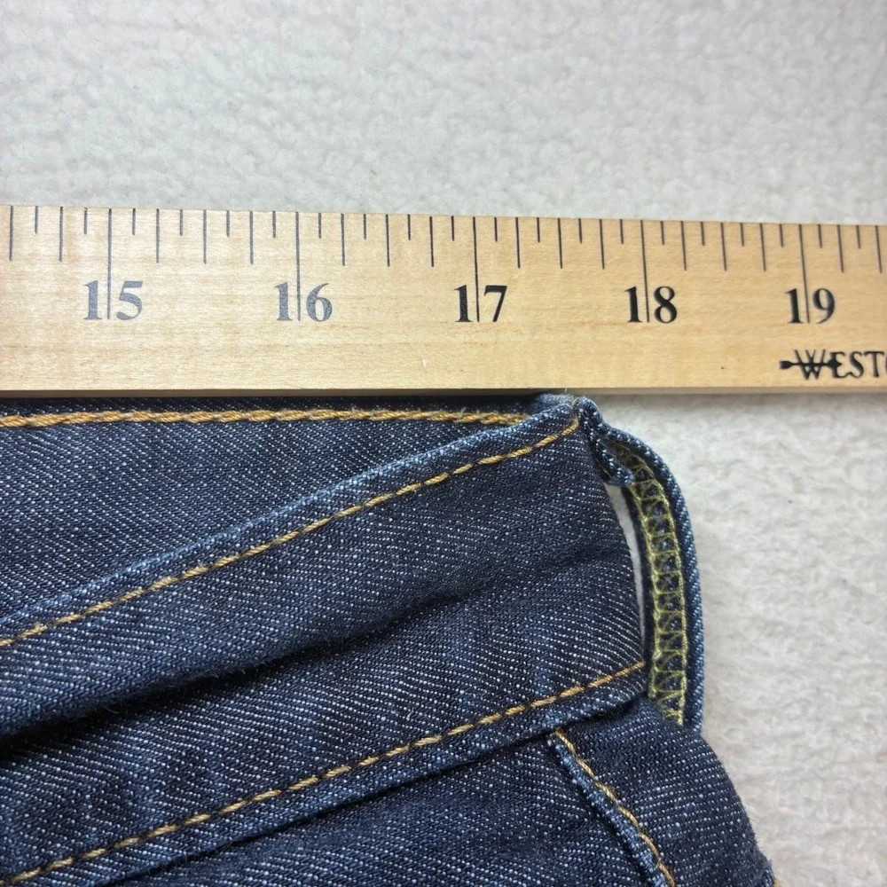 Levis 569 Loose Straight Jeans Men 34x30 Blue Faded Skater Baggy Whiskered
